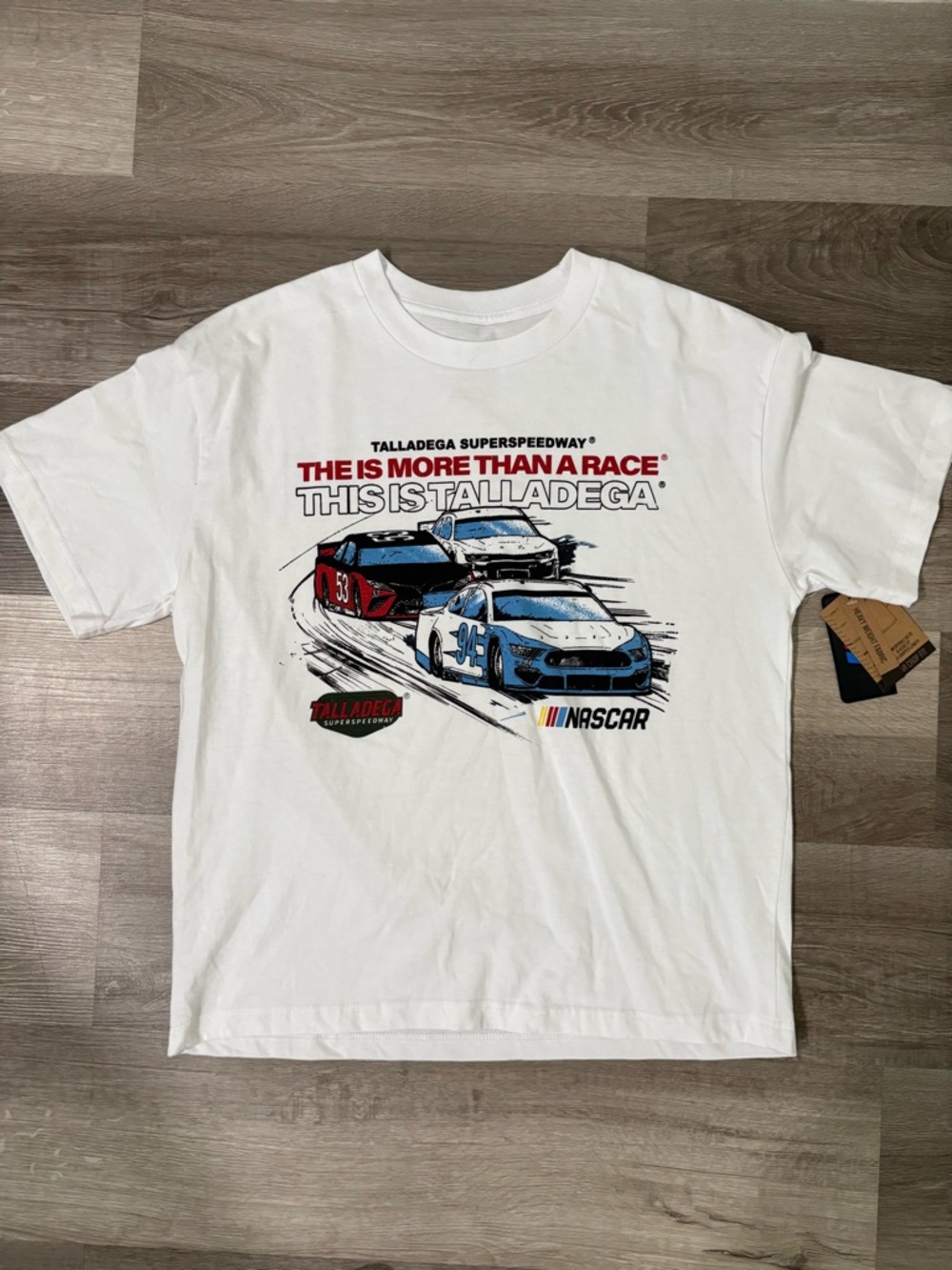 NASCAR Talladega 'This Is More Than A Race' Graphic Tee - White